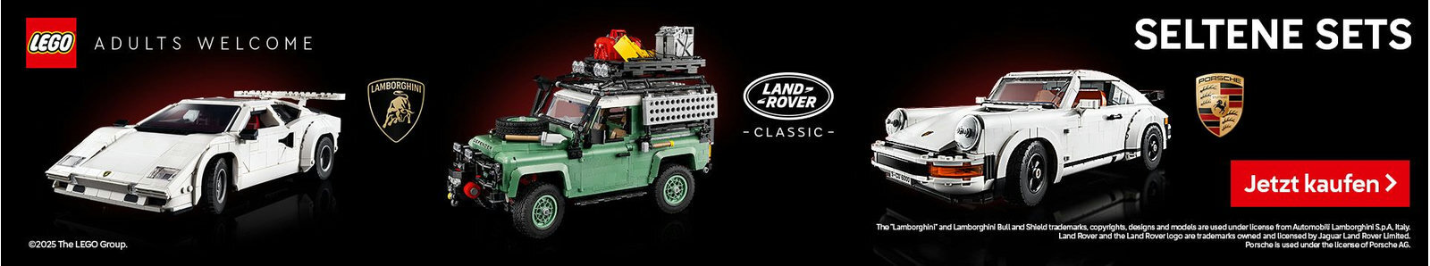Coole Fahrzeuge von LEGO