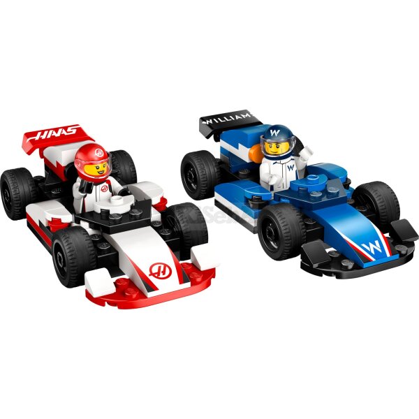 LEGO City 60464 F1 Williams Racing & Haas F1 Race Cars