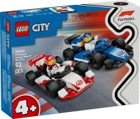 LEGO 60464 F1® Williams Racing und Haas F1® Rennautos LEGO City