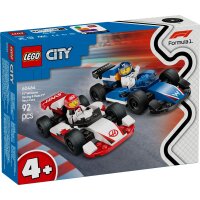 LEGO 60464 F1® Williams Racing und Haas F1® Rennautos LEGO City