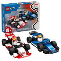 LEGO 60464 F1® Williams Racing und Haas F1® Rennautos LEGO City