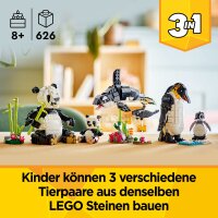 LEGO Creator 31165 Wilde Tiere: Pandafamilie