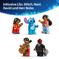 LEGO Disney 43268 Das Strandhaus aus „Lilo und Stitch“