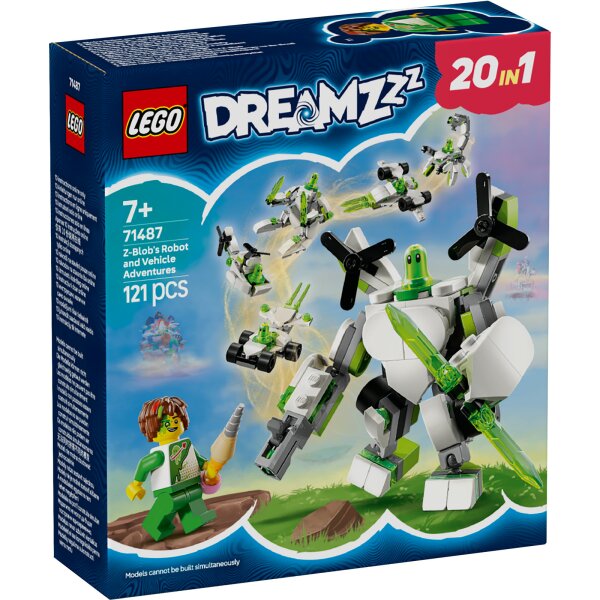 LEGO DREAMZzz 71487 Z-Blobs Roboter- und Fahrzeugabenteuer