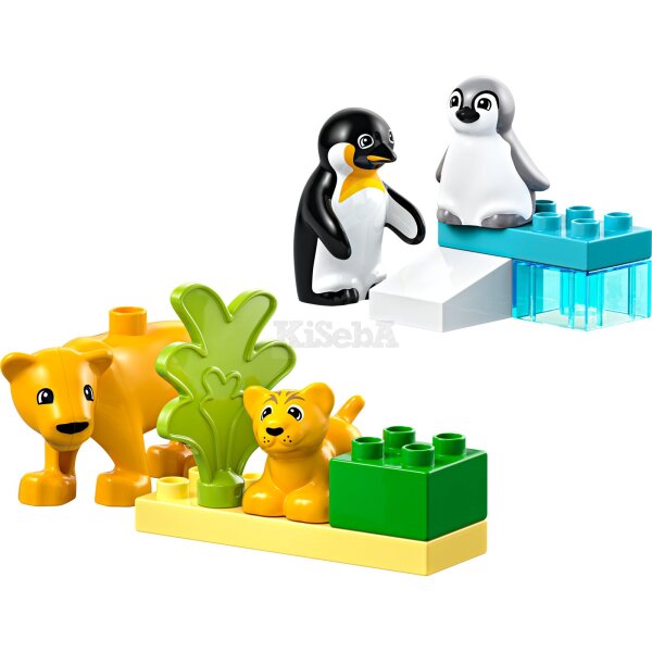 LEGO DUPLO Town 10442 Wild Animal Families: Penguins & Lions