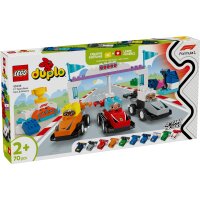 LEGO 10445 F1® Team Rennautos mit Rennfahrern DUPLO Town