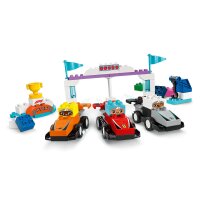 LEGO 10445 F1® Team Rennautos mit Rennfahrern DUPLO Town