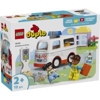 LEGO DUPLO Town 10447 Rettungswagen mit Fahrer