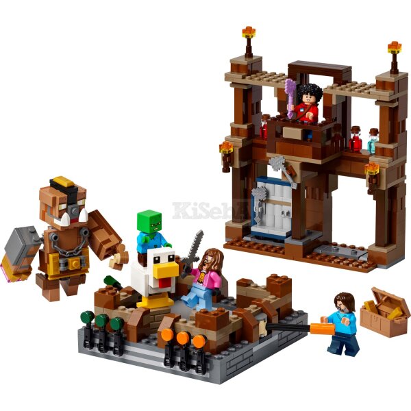 LEGO Minecraft 21272 Waldanwesen mit Boxring
