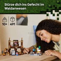 LEGO Minecraft 21272 Waldanwesen mit Boxring