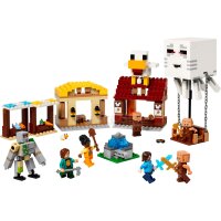 LEGO Minecraft 21273 The Ghast Balloon Village Attack