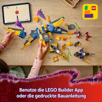 LEGO Ninjago 71833 Ras und Arins Super-Sturmflieger