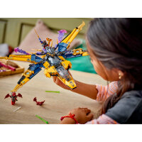 LEGO Ninjago 71833 Ras und Arins Super-Sturmflieger
