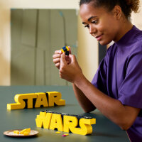 LEGO Star Wars 75407 Star Wars Logo aus Steinen