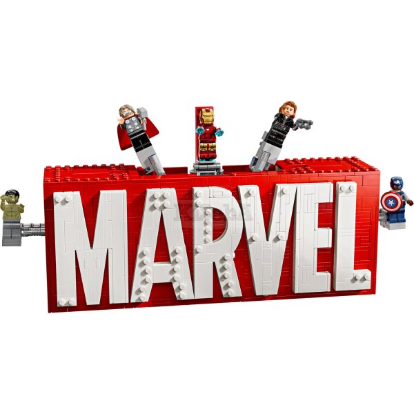 LEGO Super Heroes 76313 MARVEL Logo & Minifigures