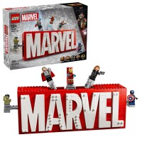 LEGO 76313 MARVEL Logo & Minifiguren Marvel