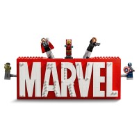 LEGO 76313 MARVEL Logo & Minifiguren Marvel