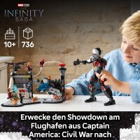 LEGO Super Heroes 76314 Captain America: Civil War Action Battle