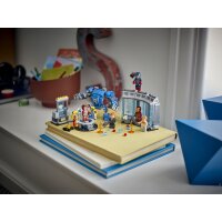 LEGO Super Heroes 76315 Iron Mans Labor: Halle der Rüstungen