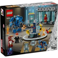 LEGO Marvel 76315 Iron Mans Labor: Halle der Rüstungen