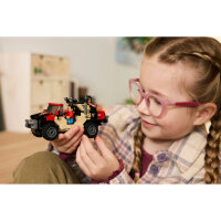 LEGO Jurassic World 76972 Raptor: Verfolgungsjagd mit dem Geländewagen