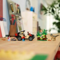 LEGO Jurassic World 76972 Raptor: Verfolgungsjagd mit dem Geländewagen