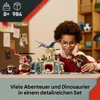 LEGO Jurassic World 76976 Spinosaurus & Quetzalcoatlus Air Mission