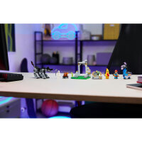 LEGO Fortnite 77075 Das Lager von Schali und der Zündkerzenkünstlerin