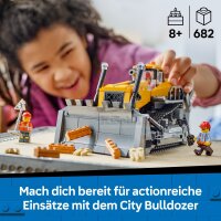 LEGO City 60466 Yellow Bulldozer