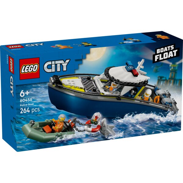 LEGO City 60456 Verfolgungsjagd im Polizeiboot