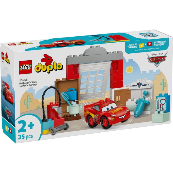 LEGO DUPLO Disney 10456 McQueens Besuch in Docs Werkstatt