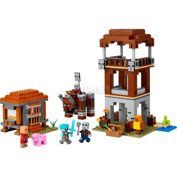LEGO Minecraft 21278 The Pillager Outpost and Ravager