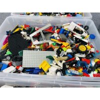 LEGO Konvolut - Steine Platten Räder bunte Mischung - B-Ware gebraucht