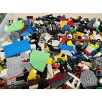 LEGO Konvolut - Steine Platten Räder bunte Mischung - B-Ware gebraucht