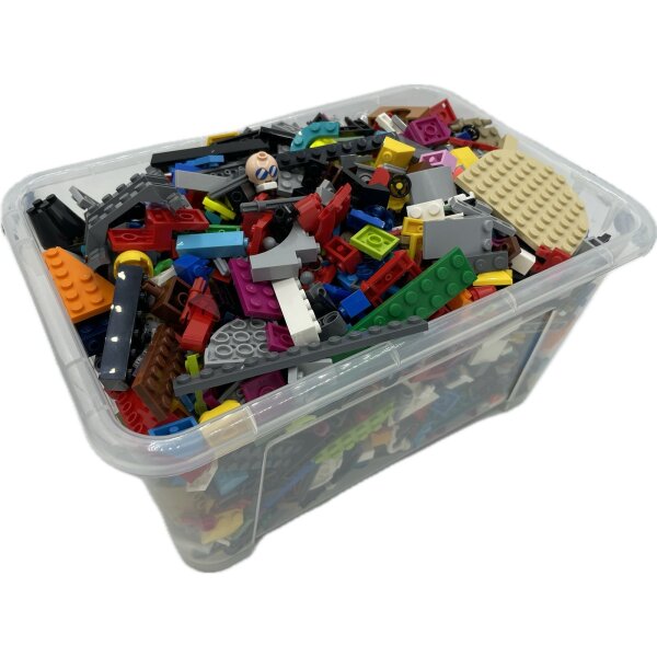 LEGO Konvolut - Steine Platten Räder bunte Mischung - Neu 1,6 kg