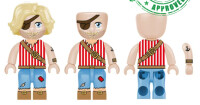Kiddicraft KC1411 KIDDIZ Figuren-Pack: Piraten Crew