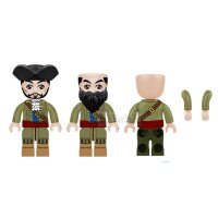 Kiddicraft KC1411 KIDDIZ Figure Pack: Pirate Crew
