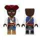 Kiddicraft KC1411 KIDDIZ Figuren-Pack: Piraten Crew