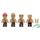Kiddicraft KC1411 KIDDIZ Figure Pack: Pirate Crew