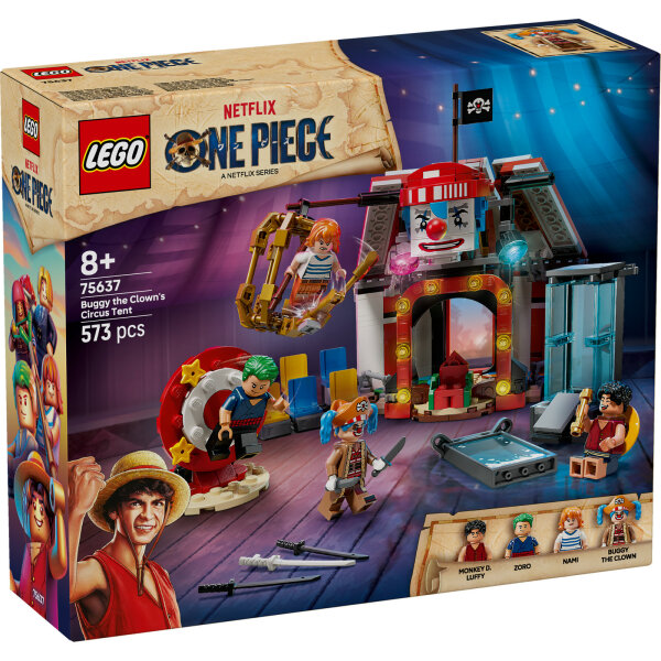 LEGO ONE PIECE 75637 Zirkuszelt von Buggy dem Clown