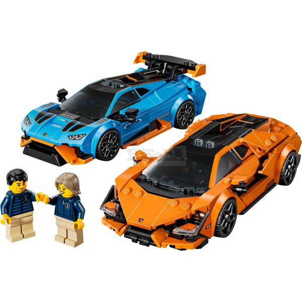 LEGO Speed Champions 77238 Lamborghini Revuelto und Huracán STO