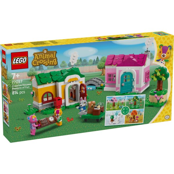 LEGO Animal Crossing 77057 Kreative Häuser: Jahreszeiten voller Spaß