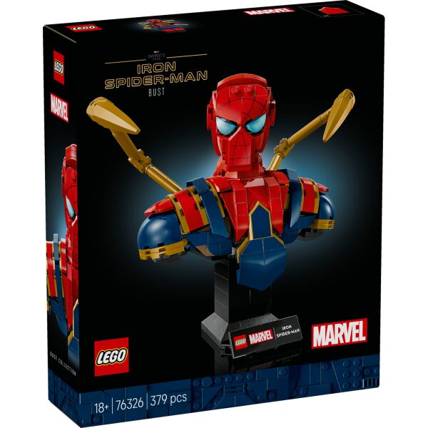 LEGO Super Heroes 76326 Iron Spider-Man Büste