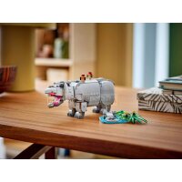 LEGO Creator 31171 Wilde Tiere: Prächtiges Nashorn mit Vögeln