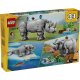 LEGO Creator 31171 Wild Animals: Majestic Rhino with Birds