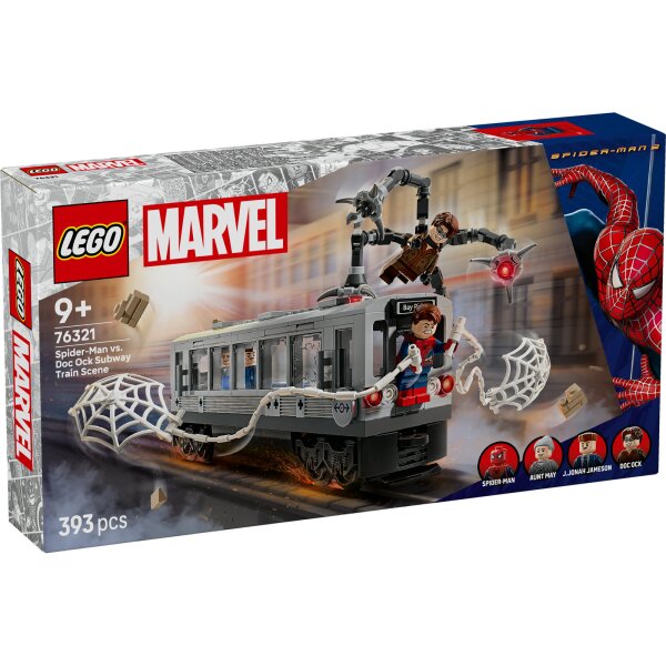 LEGO Marvel 76321 Spider-Man vs. Doc Ock: Showdown in der U-Bahn