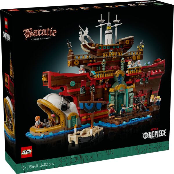 LEGO ONE PIECE 75640 Baratié, das Schwimmende Restaurant