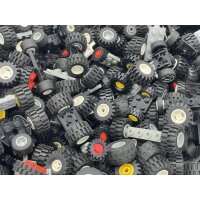 LEGO Classic Konvolut - Reifen & Räder schöner Mix - gebraucht 1 kg