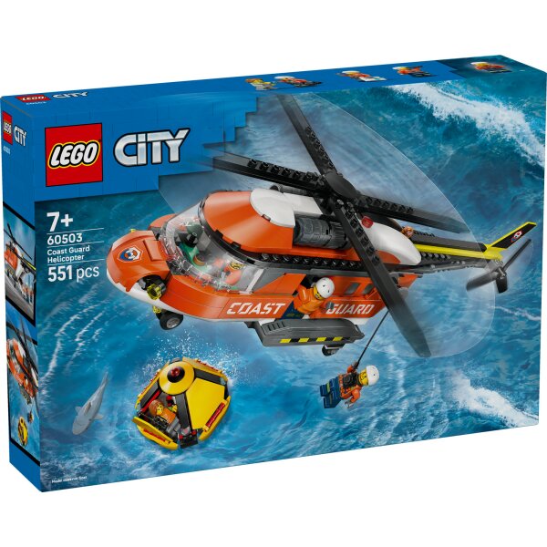 LEGO City 60503 Hubschrauber der Küstenwache