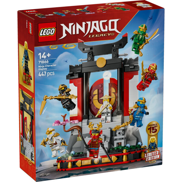 LEGO Ninjago 71866 15-jähriges Jubiläum: Ninja-Charaktere zum Ausstellen